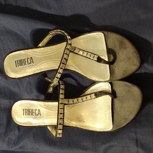 Tribeca by Kenneth Cole blingy sandles